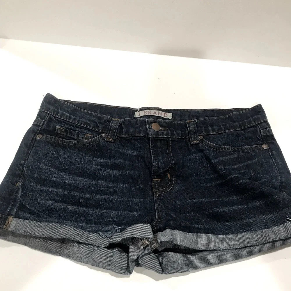 J Brand short shorts jeans size 28 blue denim